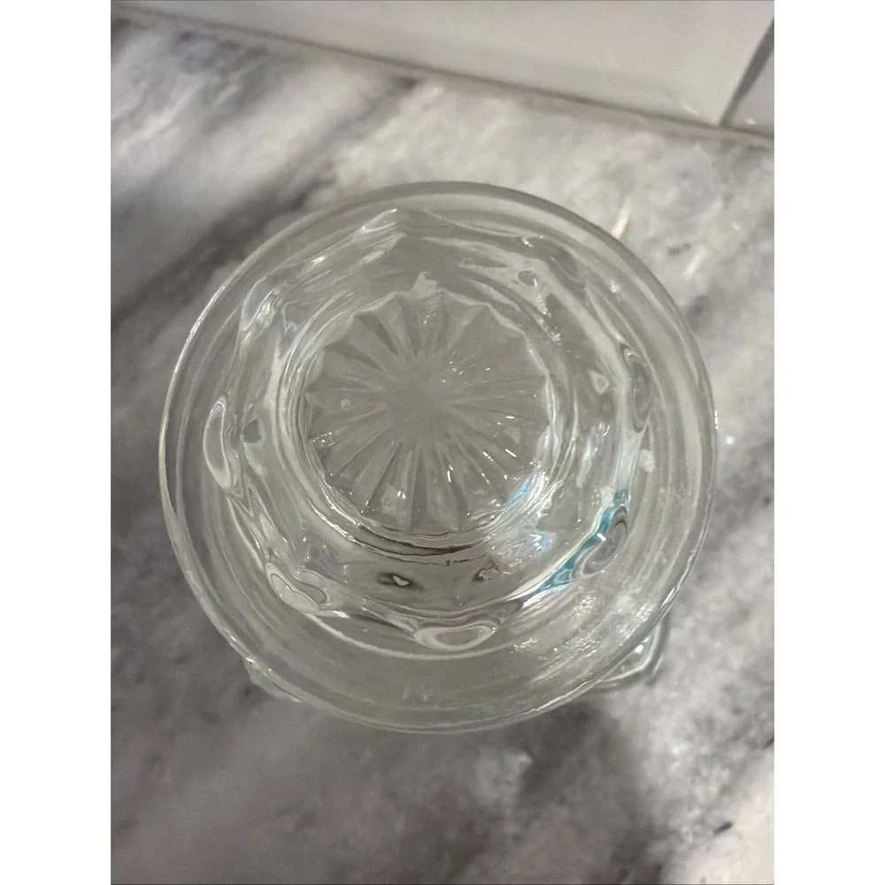 Vintage Clear Glass 4